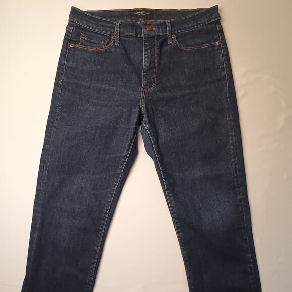 Banana Republic Jeans Size 29/8 Sculpt Skinny Mid Rise Dark Wash - Picture 2 of 9